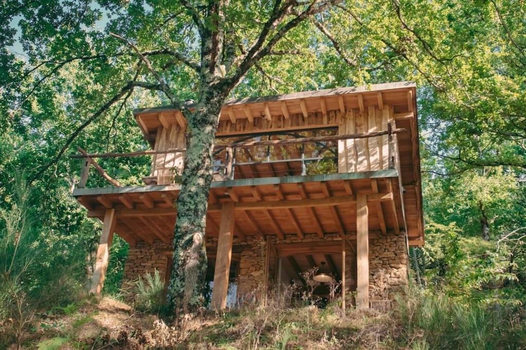 Lake House I // Alauzet Ecolodge + Nature Spa Castelnau-de-Mandailles Zewnętrze zdjęcie
