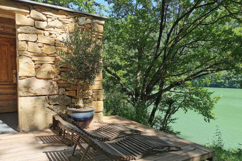 Lake House I // Alauzet Ecolodge + Nature Spa Castelnau-de-Mandailles Zewnętrze zdjęcie