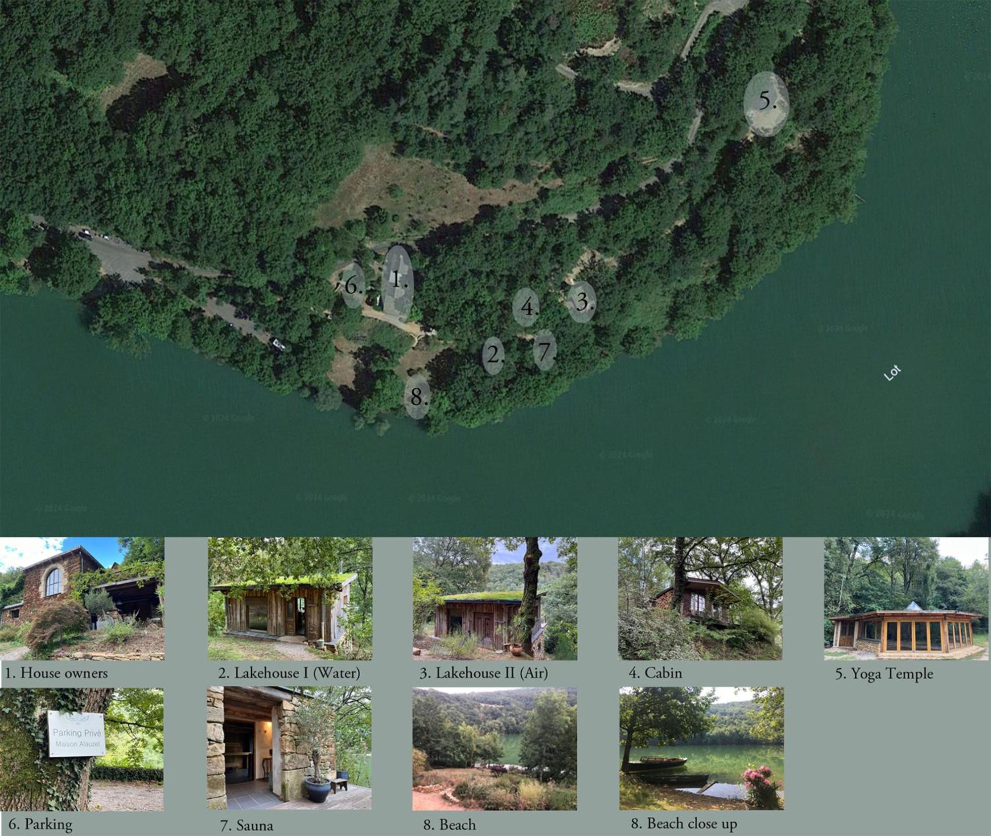 Lake House I // Alauzet Ecolodge + Nature Spa Castelnau-de-Mandailles Zewnętrze zdjęcie